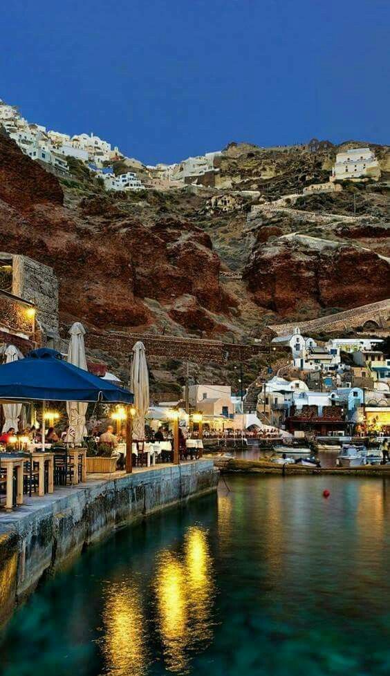 tripsection's tweet image. Amoudi bay, #Oia, #Santorini , #Greece