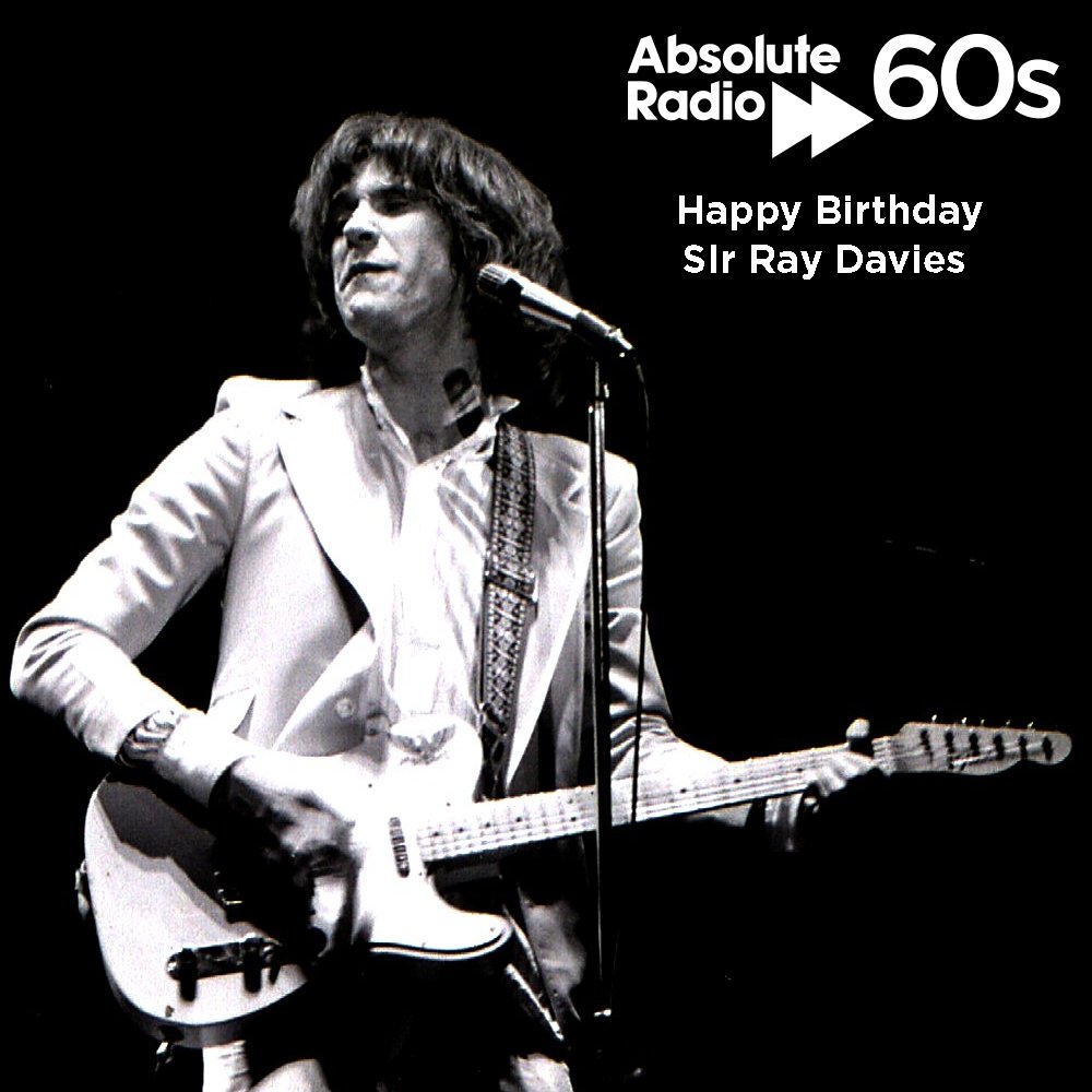 Happy Birthday to lead singer and guitarist, Sir Ray Davies!   