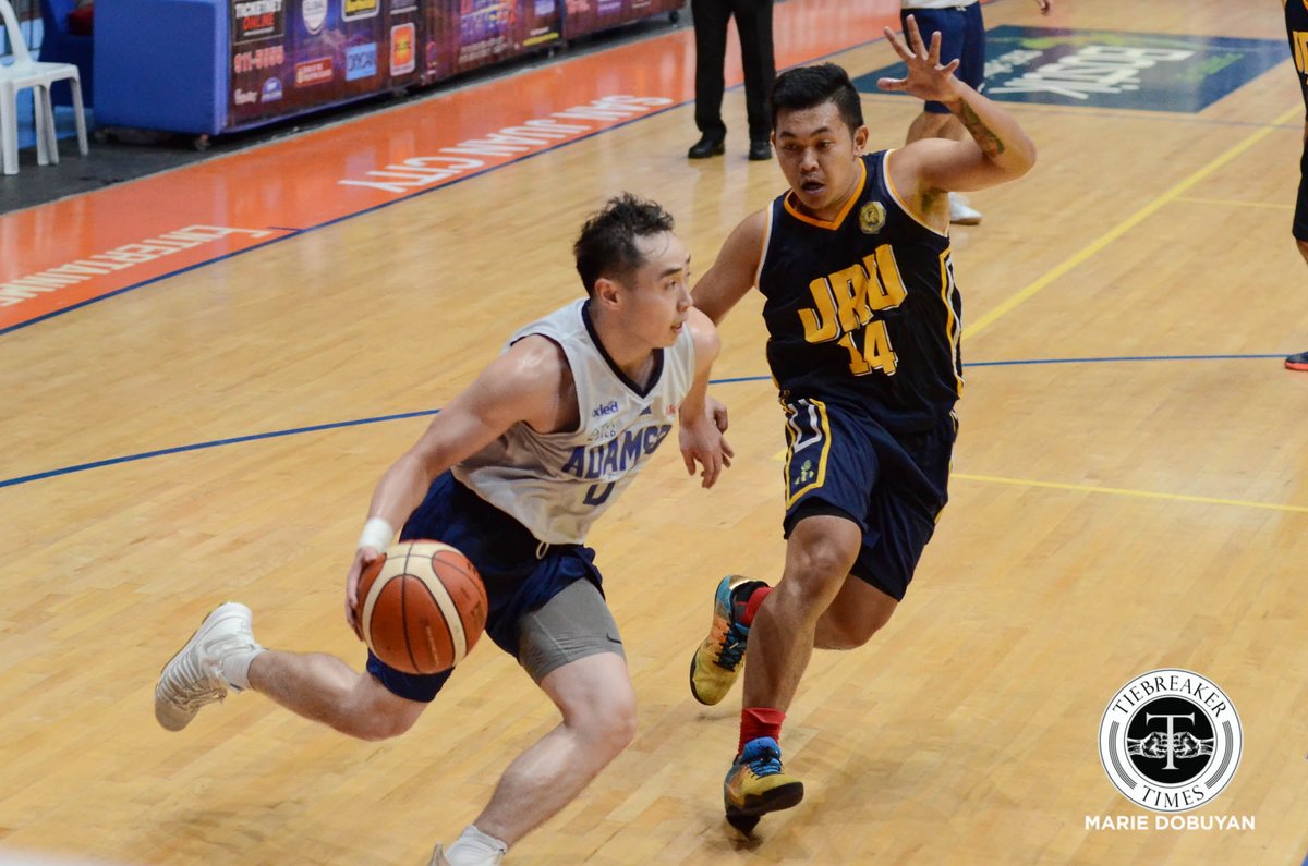 tiebreakertimes's tweet photo. #Filoil2017 JRU blasts Adamson to advance to semis >> https://t.co/wgGc6nBv9j https://t.co/DZ3xksaLoC