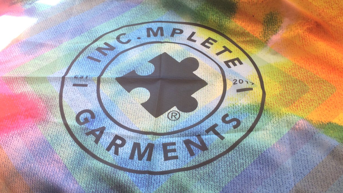 Going to #GlastonburyFestival this year? We are too! Flying the Inc.mplete tie-dye flag around the fields of Worthy Farm! #Glastonbury2017