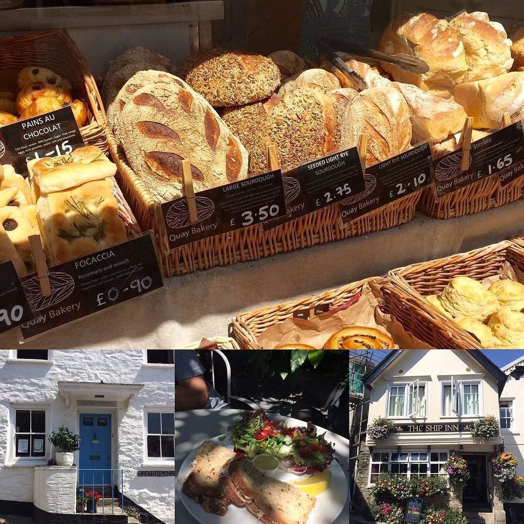 Flavours of Fowey @quaybakeryfowey Dwelling House cool courtyard #Cornwall #fowey #staycation @quaybakery #cornish… ift.tt/2rBS6Q3