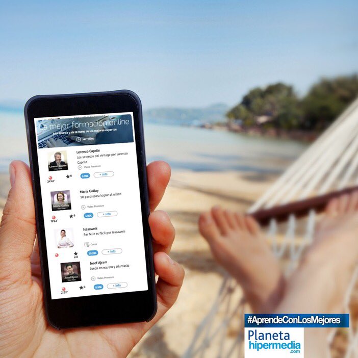 ¿Tienes vacaciones de #verano?☀️⛰🏊🏻 Vayas donde vayas, lleva en tu tablet o móvil los contenidos de <a href="/PlanetaHmedia/">PlanetaHipermedia</a> 👉🏻planetahipermedia.com