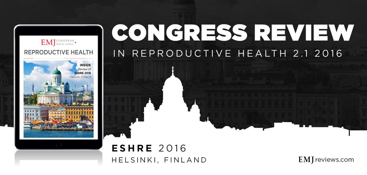 EMJReproHealth's tweet photo. #Congress Review available in Reproductive Health 2.1 2016
https://t.co/rlt9idIAog #ESHRE2016 #ReproductiveHealth #Health #EMJreviews https://t.co/3m2sCaerev