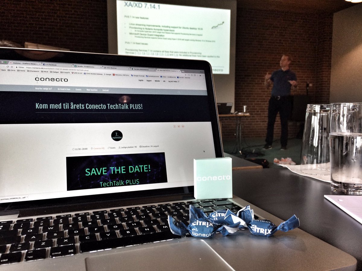 SorenSSloth's tweet photo. #conectotechtalk på #hotelmunkebjerg sammen med #conectodk @Mracket giver ny viden videre. 👍🏻 https://t.co/SRgLaCse9g