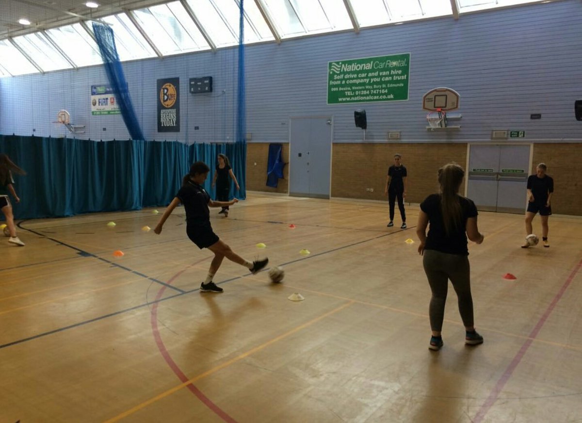WSCGetActive's tweet image. Wednesdays meant girls football @WestSuffolk a new activity on our timetable available all year round! #WomensSportWeek  #ThisGirlCan