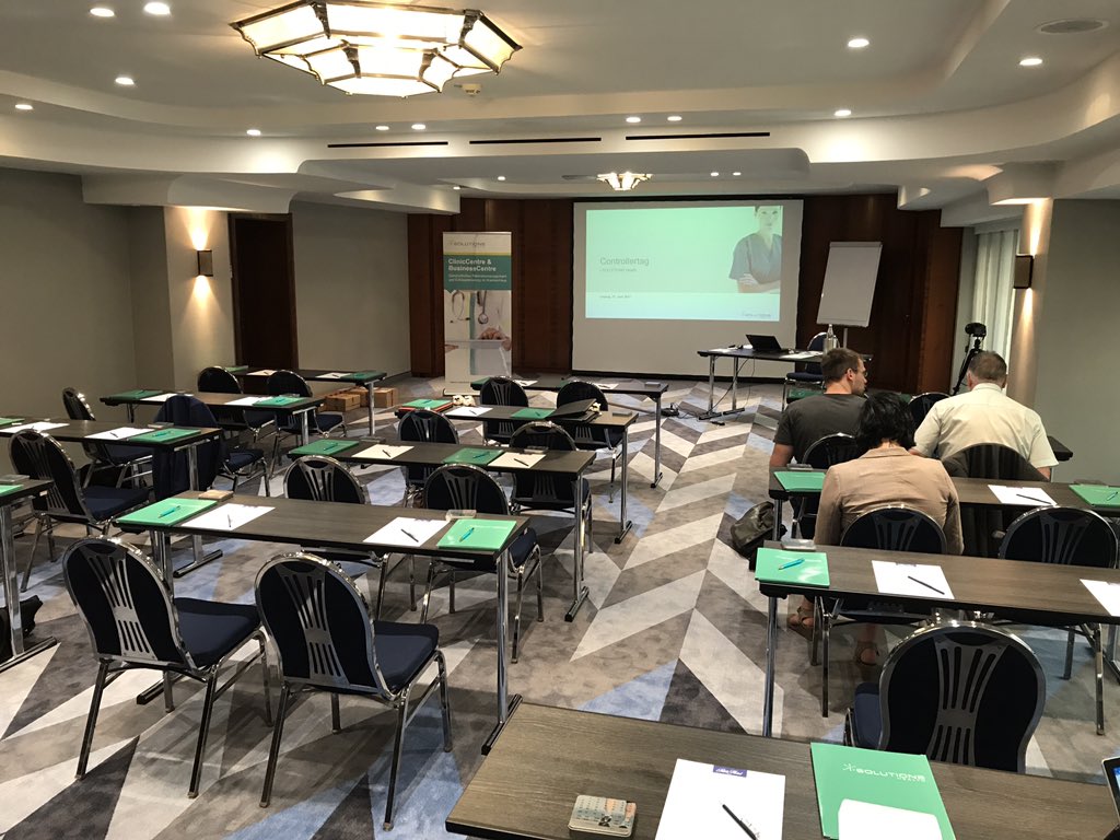 mesalvo_de's tweet photo. Startschuss für den i-SOLUTIONS Health Controllertag in Leipzig. Wir wünschen den Teilnehmern einen erfolgreichen Workshop! #Fit4Controlling https://t.co/FIUG8wSD3w