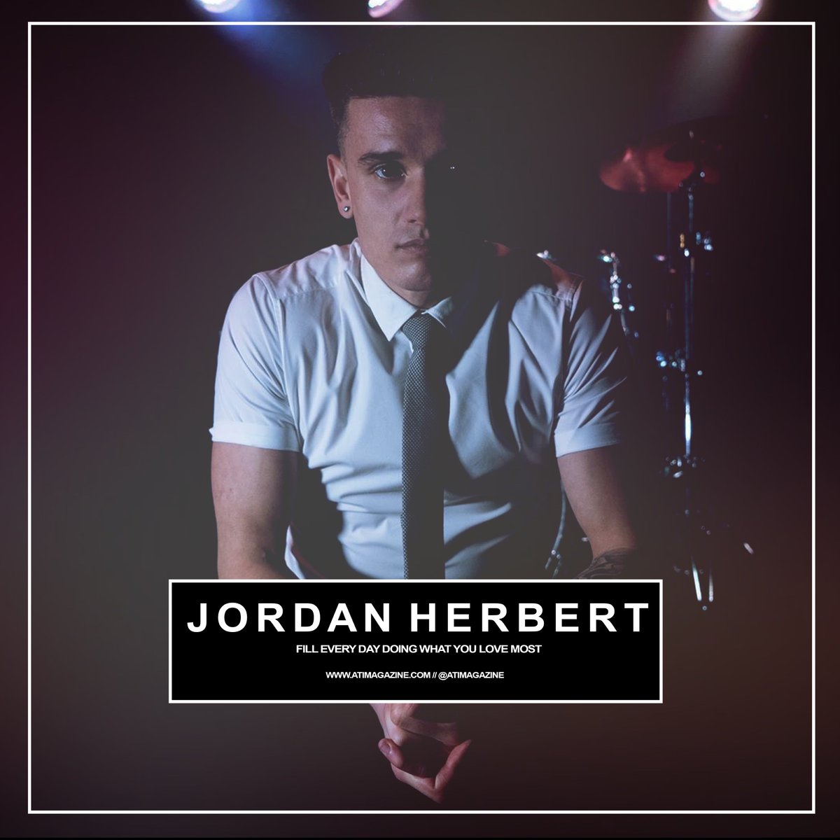 atimagazine's tweet photo. Fill everyday doing what you love most. Catch our interview with @JordanHerbMusic out now // https://t.co/zXFU1HYGzS https://t.co/7M9kX2535d