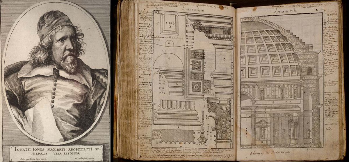 JaneHoodless's tweet photo. Inigo Jones–died OTD 1652–"architect-general unto four mighty Kings, two heroic queens & the illustrious Prince Henry…" #ImpressiveCV https://t.co/vsOU1WwMRx