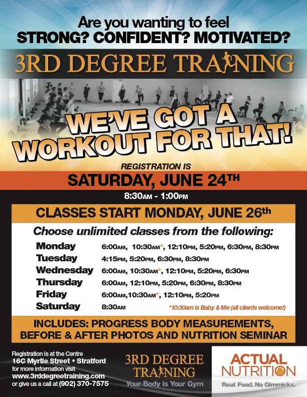 3rd Degree Training tweet media