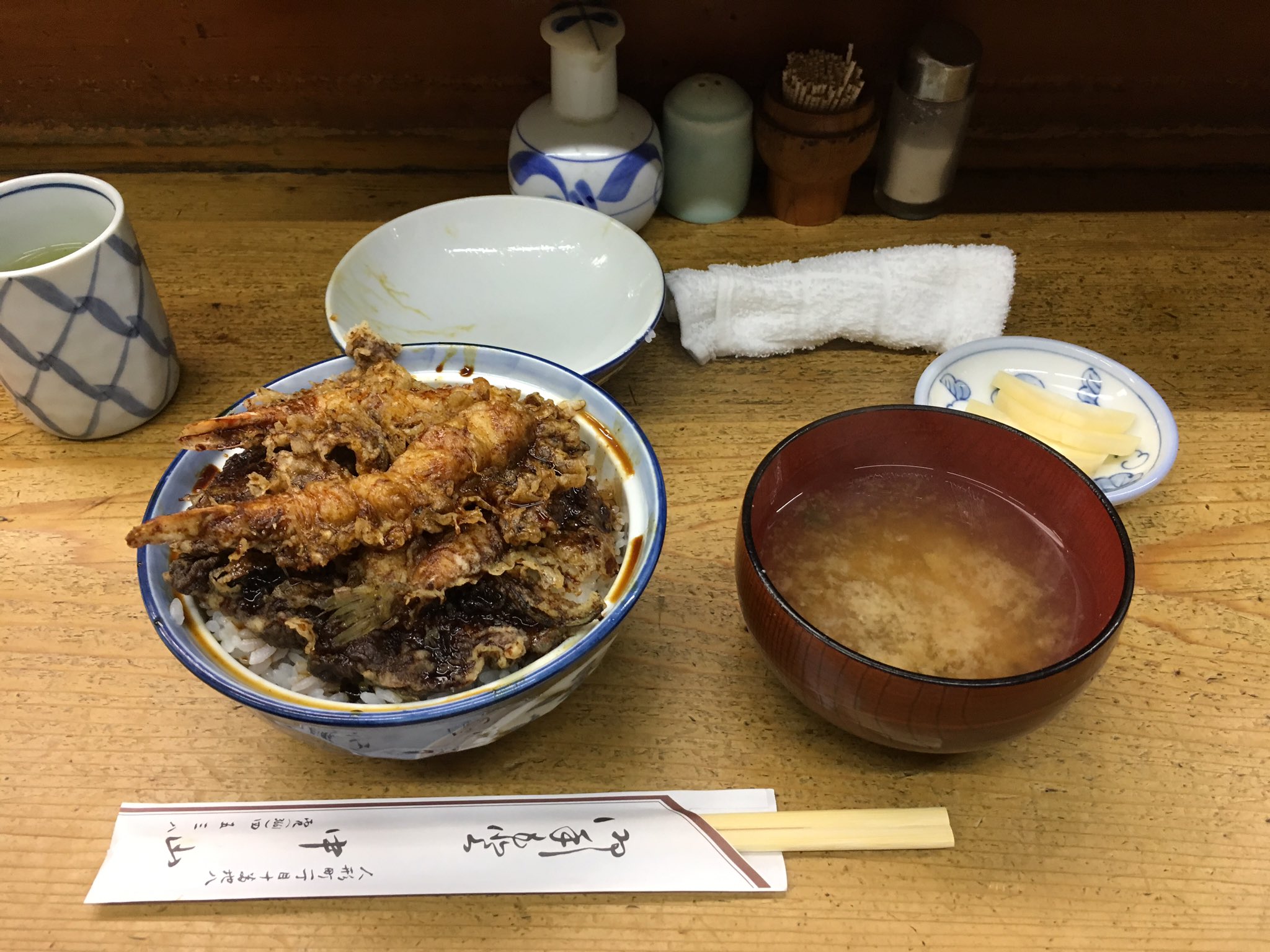 親方 孤独のグルメであった天ぷら中山で黒天丼食べた 美味かった T Co Nd0gtym9jq Twitter