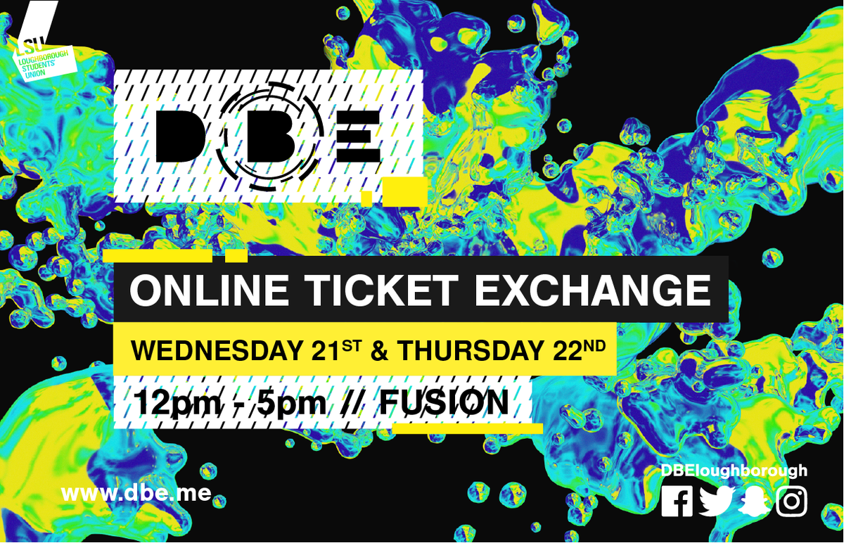 DBELoughborough's tweet photo. Come see us in Fusion today 12-5pm to swap online tickets for wristbands
#LsuDJ's spinning a few today too!
Info: https://t.co/zh4VgOeT5b https://t.co/IS1ns8OboX