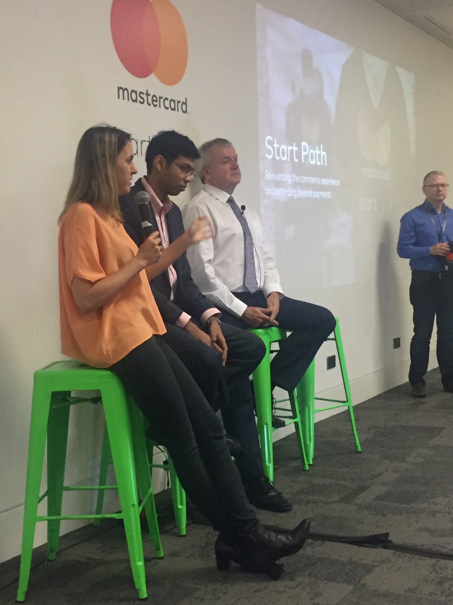 MAstartpath's tweet photo. Kicking off startup pitches for a Mastercard audience in London today #startpathglobal #fuelforward https://t.co/SmNQJ6JiZ2