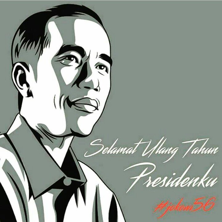 Happy birthday Mr. Presiden Bpk. Joko Widodo   Jaya slalu Presiden ku.... Jaya Indonesia ku....  