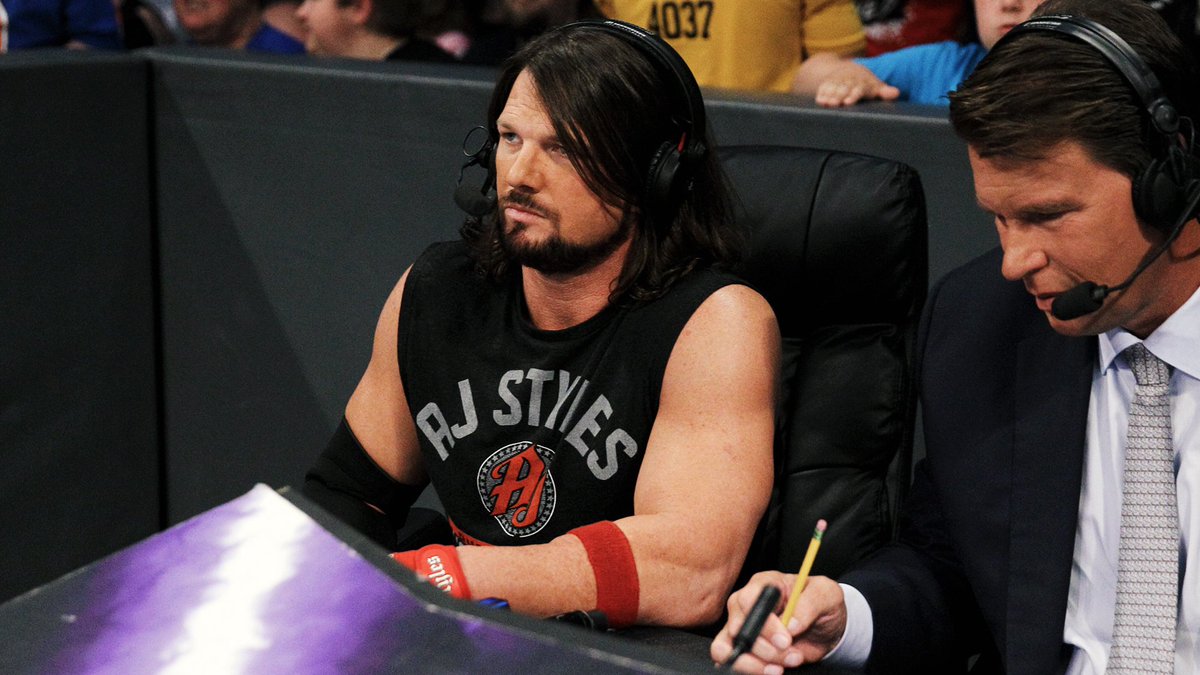 wrestlingphoto's tweet photo. 📷  |  @AJStylesOrg 

#SDLive https://t.co/8N9KWgEbKN