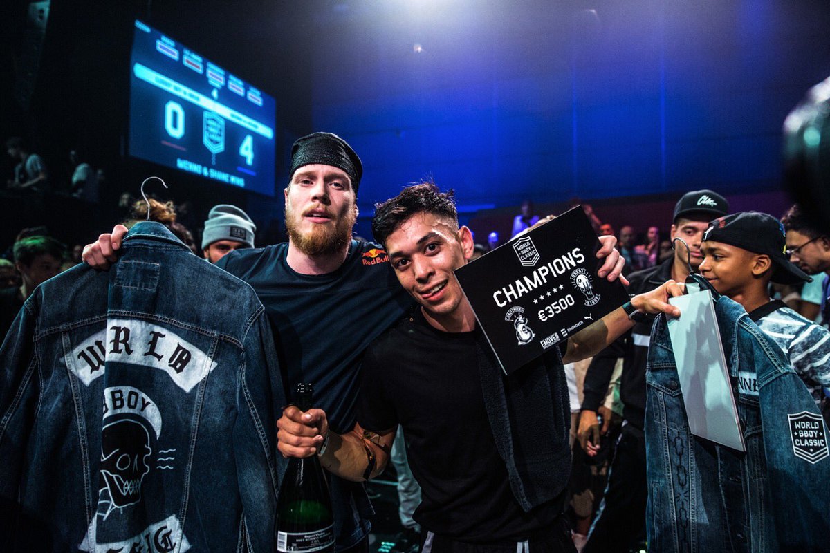 bboyclassics's tweet image. Winners of World BBoy Classic 2017🔥☠️🔥 #classic17 @mennovangorp #bboyshane