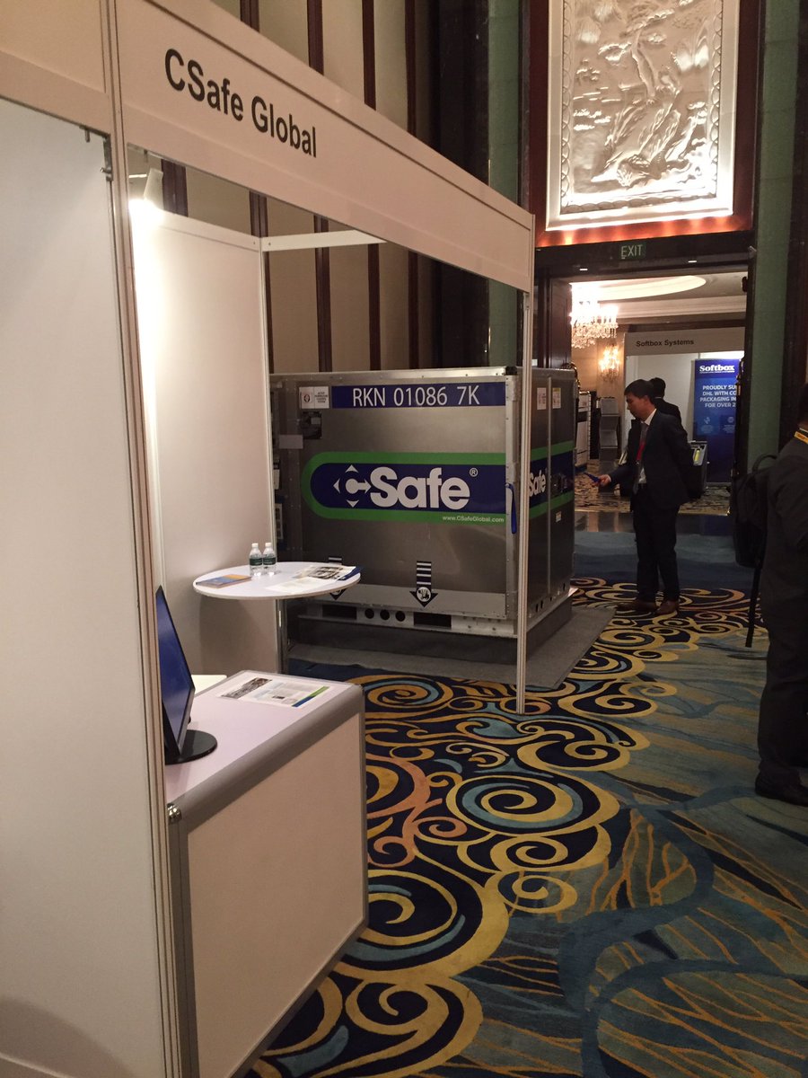 At the DHL conference in Singapore "leading in times of change".