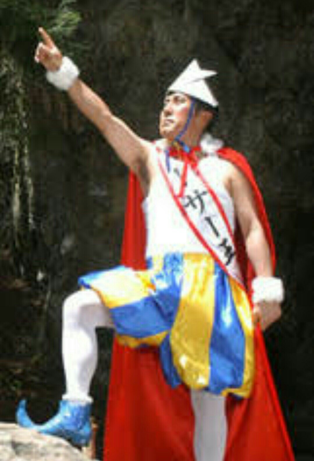 中村勘三郎が中村勘九郎の時のサイン入りハンカチ