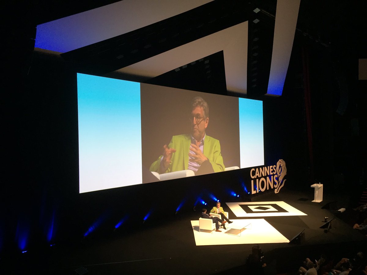 Alexclegg9's tweet photo. 3 things that keep me up at night - digital, diversity, creativity reimagined - Keith Weed, Unilever CMO. #CannesLion https://t.co/gKYieSIWqu