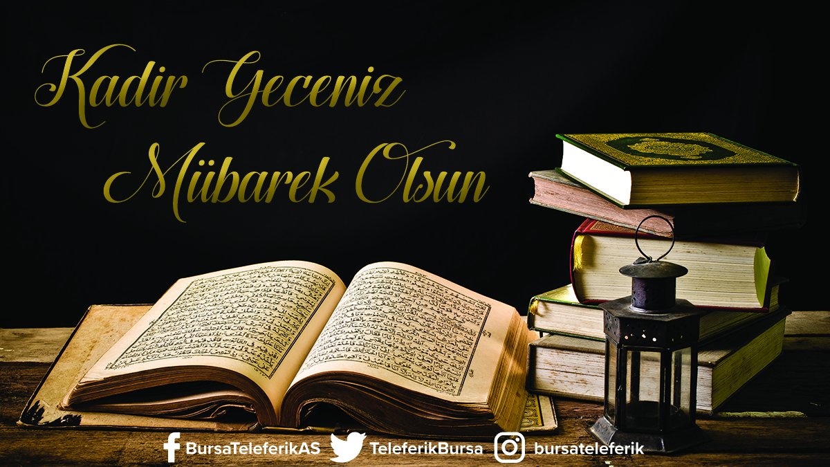 TeleferikBursa's tweet image. #RamazanBayramı&apos;nın müjdecisi ve bin aydan daha hayırlı olan #KadirGecesi mübarek olsun. 🙏 #BursaTeleferik