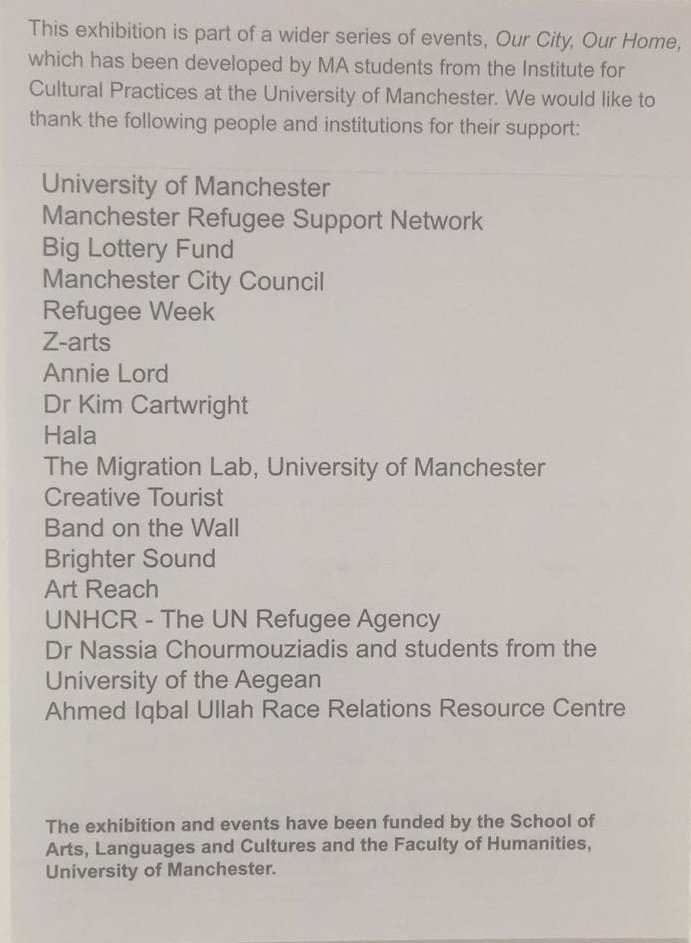 OurCityOurHome's tweet photo. We would like to say thanks to all our partners, collaborators and other members and individuals who helped making #OurHomeIs possible. https://t.co/VzvBRNNOLp
