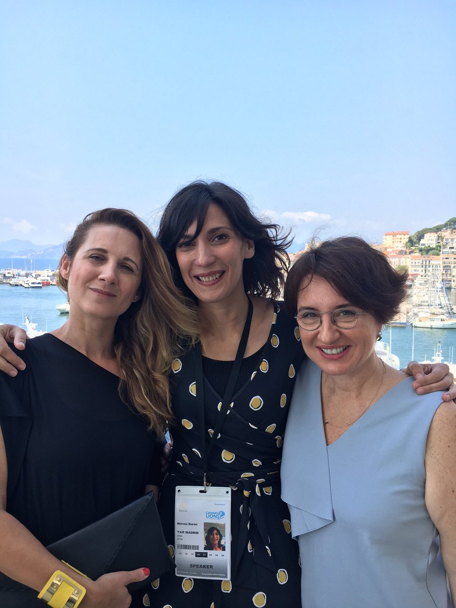 persuasioncomms's tweet photo. Thanks to @urmeek for hosting an inspiring panel on female leadership with @arzuunal, Tereza Svěráková, Nieves Duran #YRwomen #CannesLions https://t.co/CiZgtWIrjh