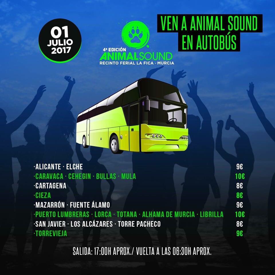 AnimalSoundFest's tweet photo. BUS IDA Y VUELTA #AnimalSound2017 !! 🚍

🔹Online con el código: ESI  
https://t.co/DWsTffelAX  

🔹Física (RRPP)

#AnimalSound #Festival https://t.co/UdYMs4Qv8u