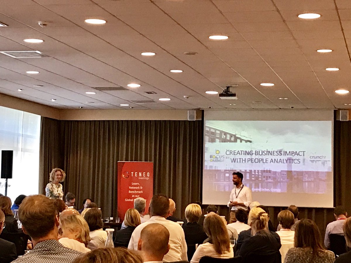 crunchrapps's tweet photo. 86% of all companies do not analyze their data! - Camiel Selker at the #TotalCB @teneoevents_HR  #PeopleAnalytics https://t.co/EZt3WFLJhL