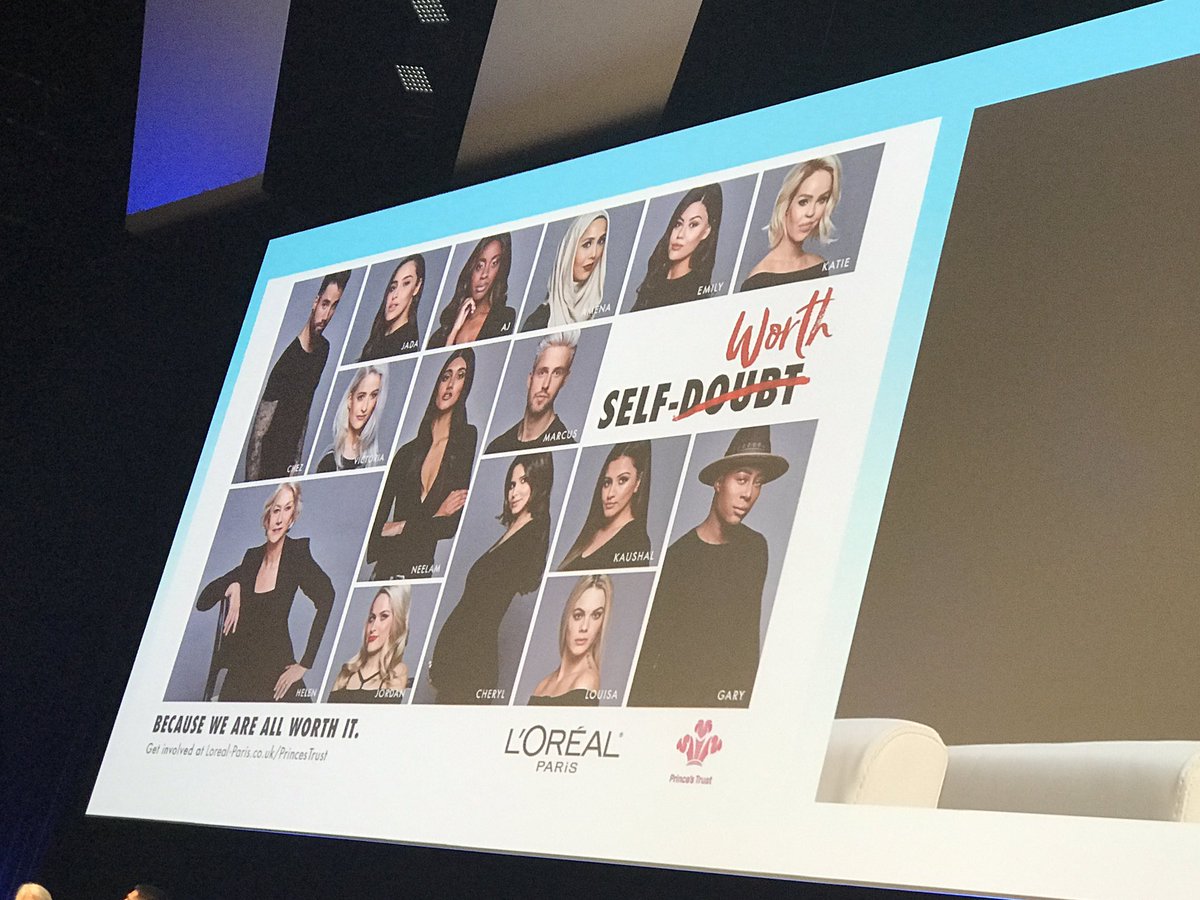 L'Oréal following in Dove's footsteps, with clear L'Oréal signature though #canneslions2017
