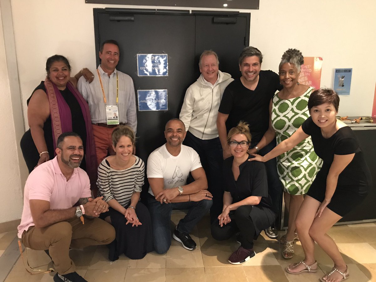 Super excited to be judging creative effectiveness #canneslions