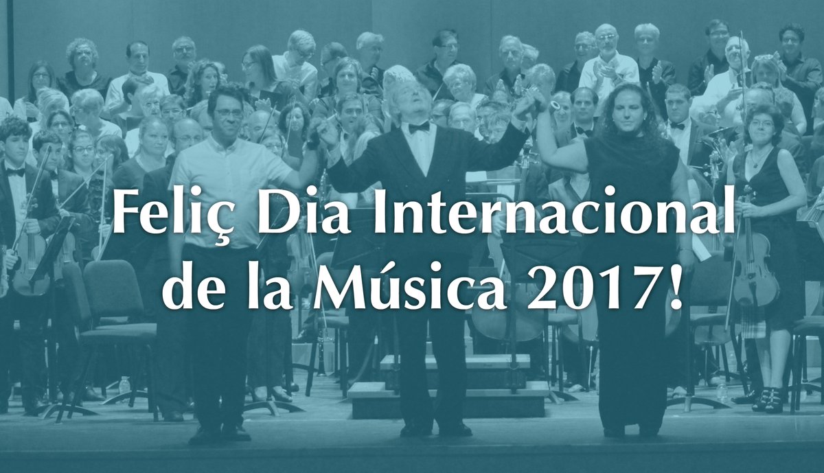Feliç #DiaInternacionaldelaMusica a totes i a tots! #música #Alcoi