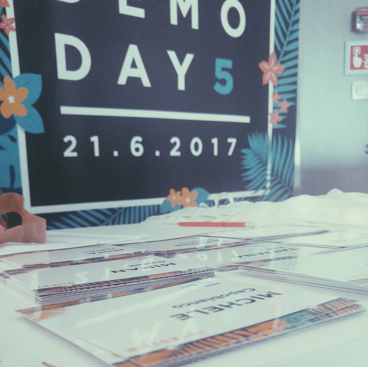 abc_accelerator's tweet image. Calm before the ☁⚡: #sneakpeek 🔭 into today's big event ✨
ABC's #startups from Intelligent Things pitch off at the Demo Day! #abcdemoday