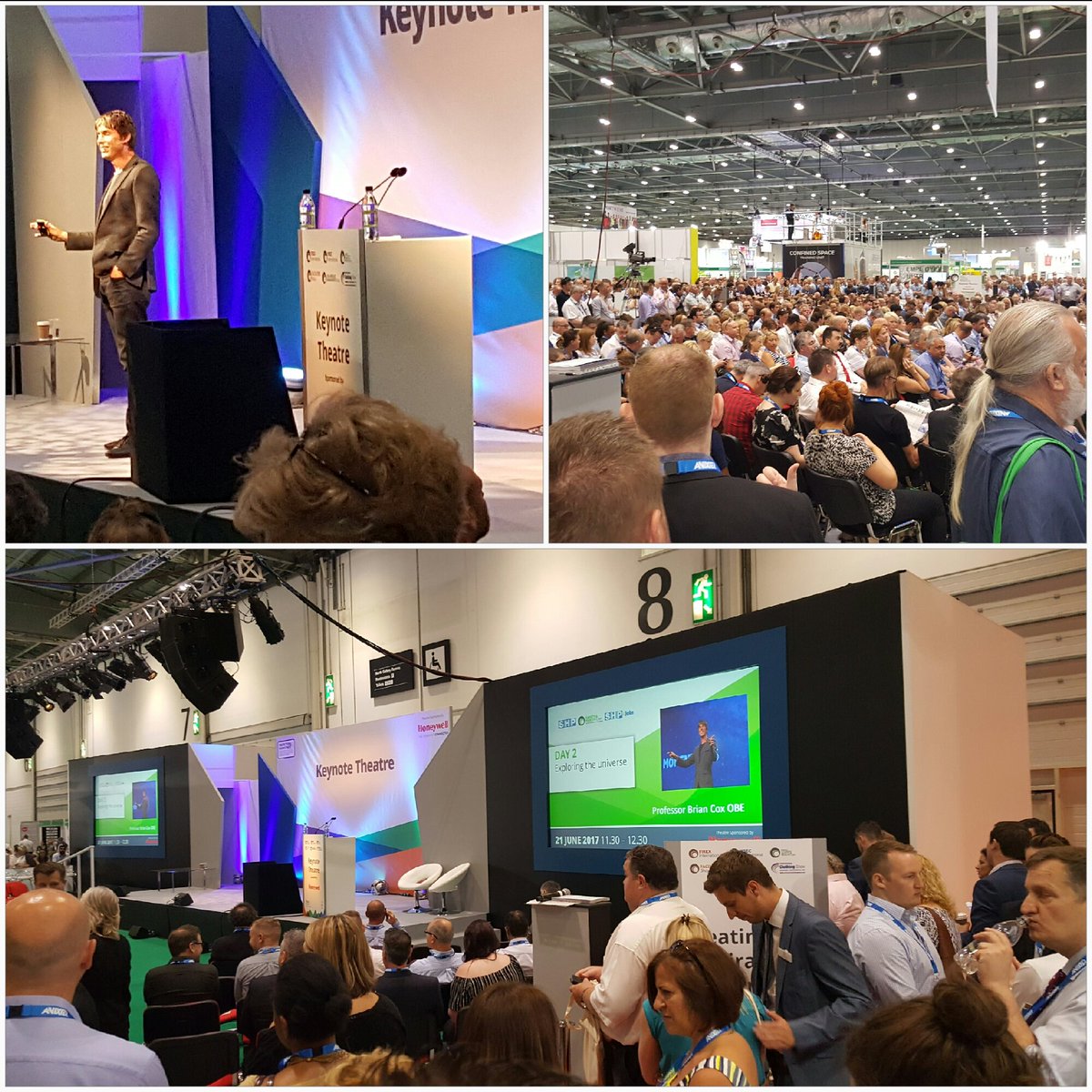 Sarah1Cave's tweet photo. A full house for @ProfBrianCox at #FAC17 https://t.co/yKEHwawuvV