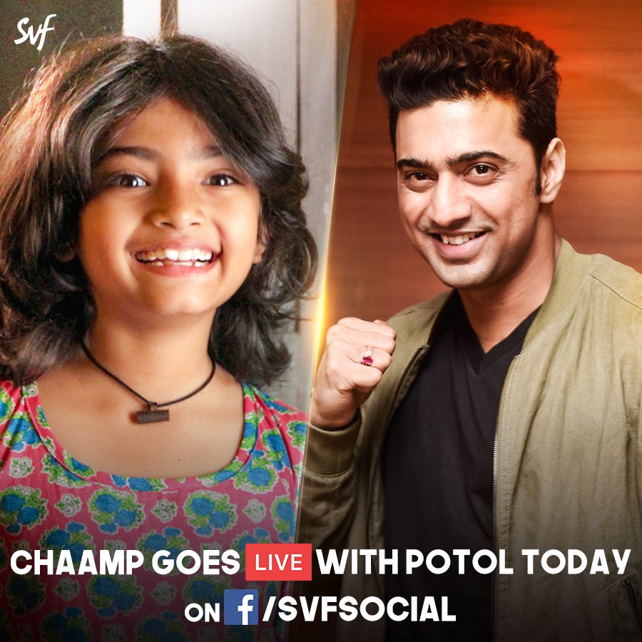 SVFsocial's tweet photo. When #Chaamp meets Junior Chaamp. You can't miss this #FacebookLive . Send us your questions &amp; join us at 6 PM on https://t.co/ry3iRMwtv9 . https://t.co/KLnqHyrKZZ