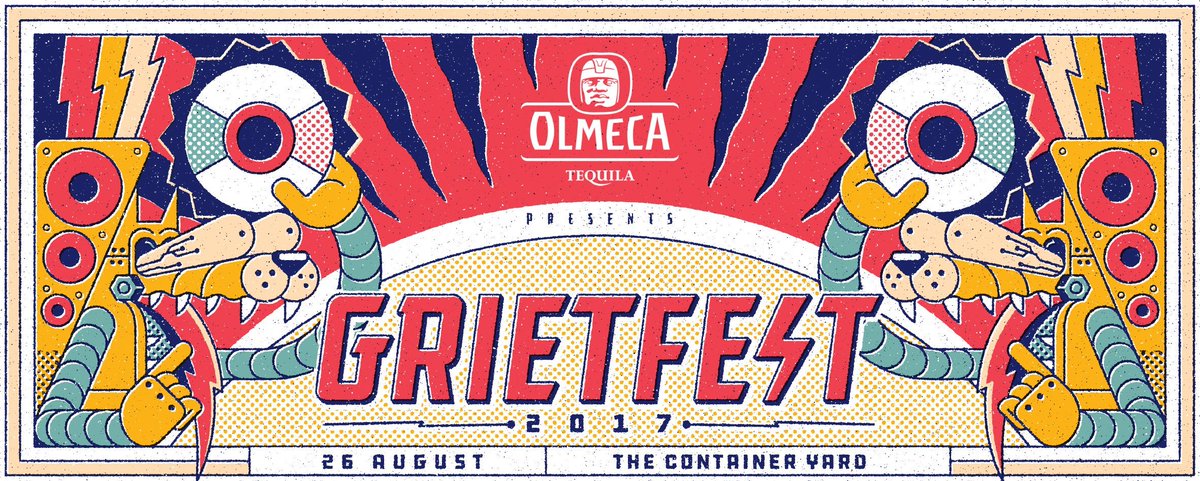 .<a href="/OlmecaTequilaSA/">Olmeca Tequila SA</a> presents <a href="/grietfest/">GRIETFEST</a> 2017 ft <a href="/ThePrototypesUK/">Millennia</a> <a href="/BillyKennyMusic/">Billy Kenny</a> <a href="/IvyLab_/">Ivy Lab</a> <a href="/phfat/">PHFAT</a> <a href="/PopArtlive/">Popartlive</a> &amp; more! bit.ly/2tMNOWE