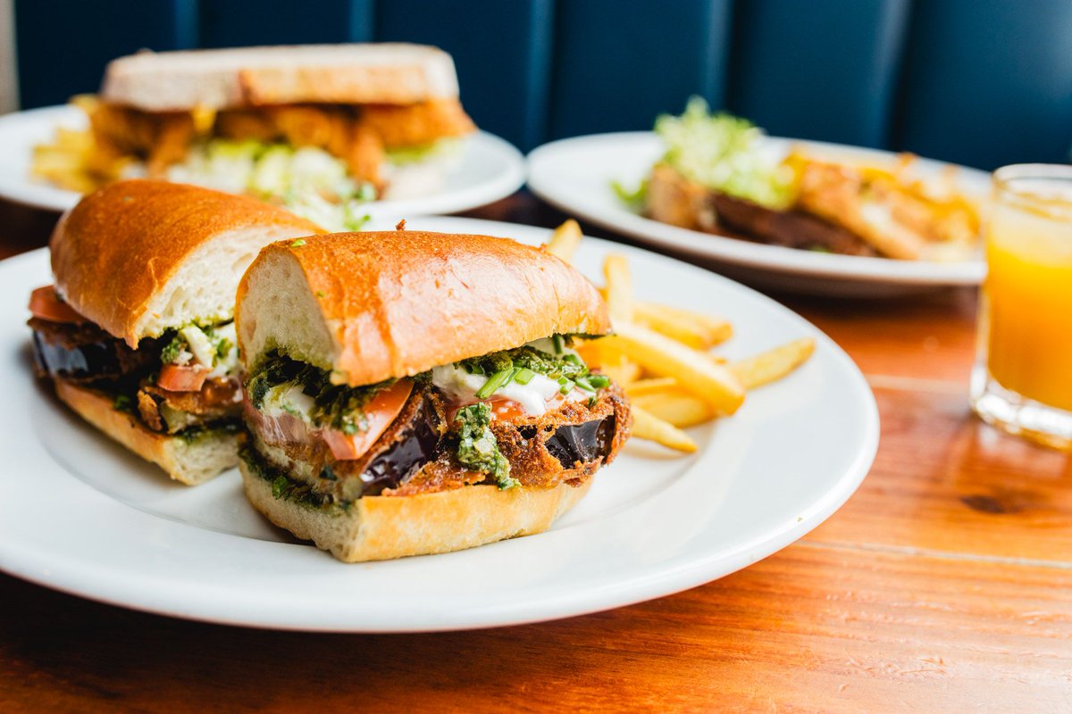 We serve a delicious #lunch menu from 12 - 3, Mon - Fri, alongside our main menu. Perfect for a break from your work or play in the #JQ!