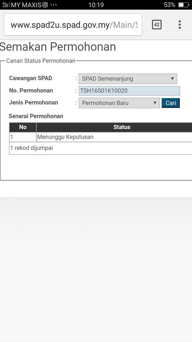 Hussinbinsaari On Twitter Moga Pihak Tuan Meluluskan Permohonan Permit Teksi Saya Ringan Beban Saya Untuk Membayar Sewa Pajak Bulanan Https T Co Xixrx5a0zm