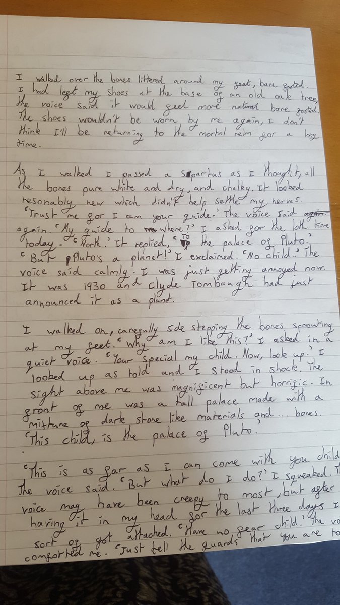 HHSEnglishDept's tweet photo. Some of the highlights from 8R2: poetry, alternative realities and a trip to Pluto!
 #EMCLetThemLoose #HellesdonHigh
@HellesdonHigh https://t.co/oJmPIPrrcc