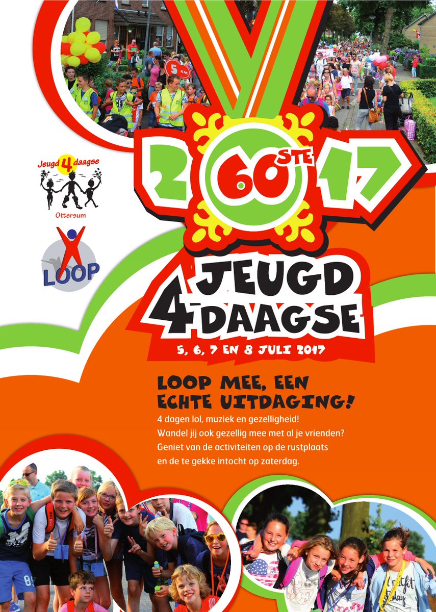 iks_nl's tweet photo. 5 t/m 8 juli #Xloop bij #JeugdvierdaagseOttersum. Leerlingen van het Mikado en cliënten @stDichterbij lopen ook dit jaar weer mee @MEEDMG https://t.co/DsiGocPuWh