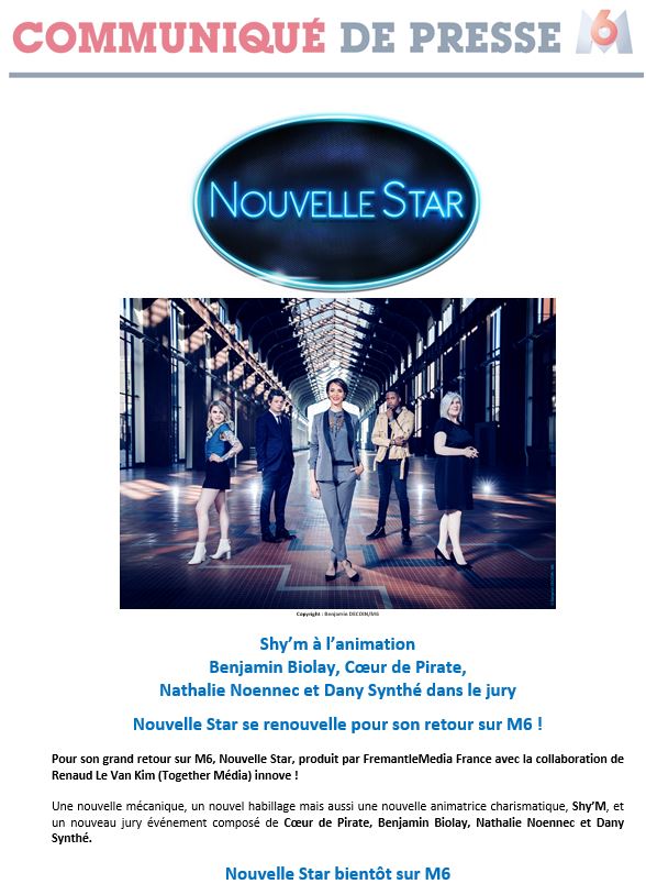 Nouvelle Star (Saison 13) - News DC2-o32WsAEGyCr