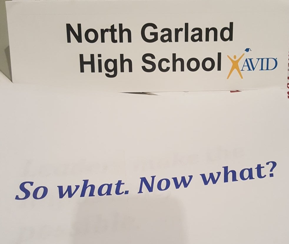 North Garland AVID tweet media