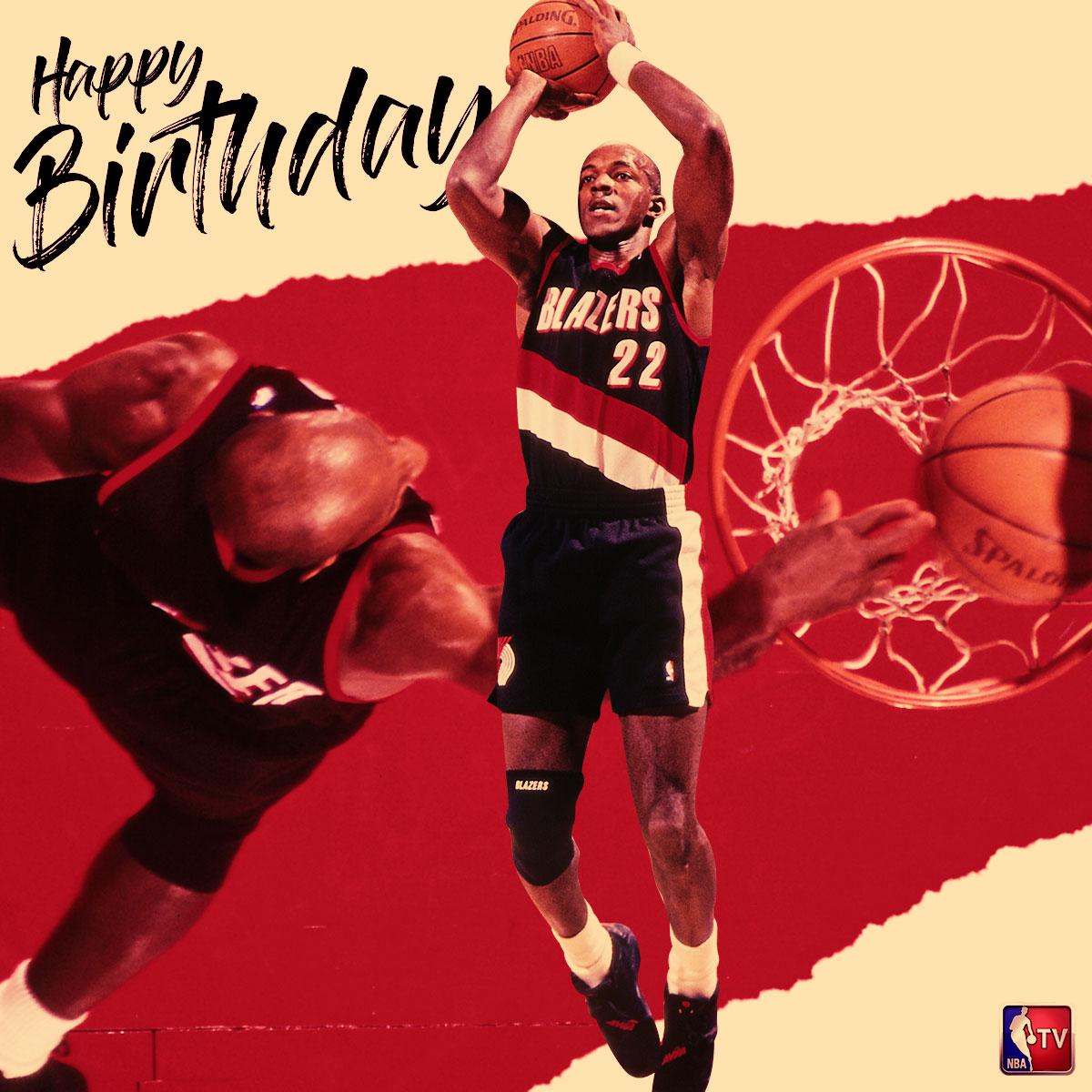 Happy Birthday to 10x All-Star, Champion & Hall of Famer, Clyde Drexler! 