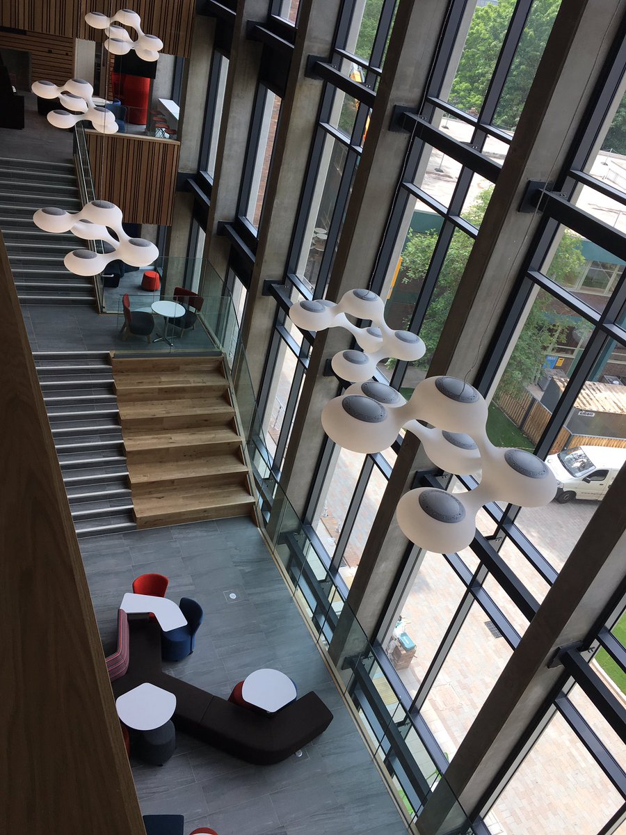 lifesciencebrum's tweet photo. Inside the new Health & Life Sciences building @covcampus. There's fabulous research labs too! @business_bham #lifesciencecentral https://t.co/qVuKXe6cvS