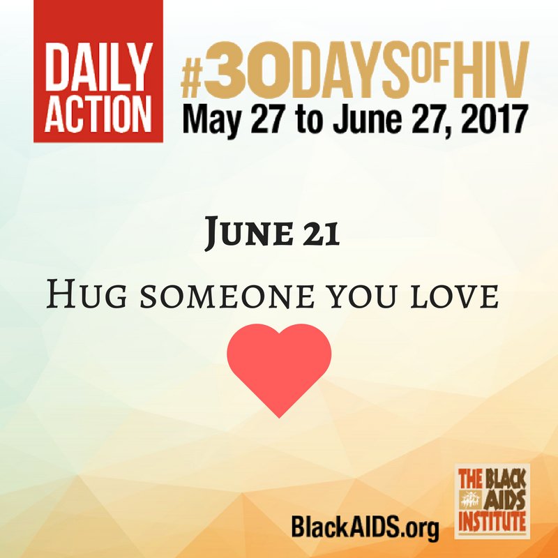 blackaids's tweet photo. Show someone you love them!
#30daysofHIV #NHTD https://t.co/luqULPPjOP