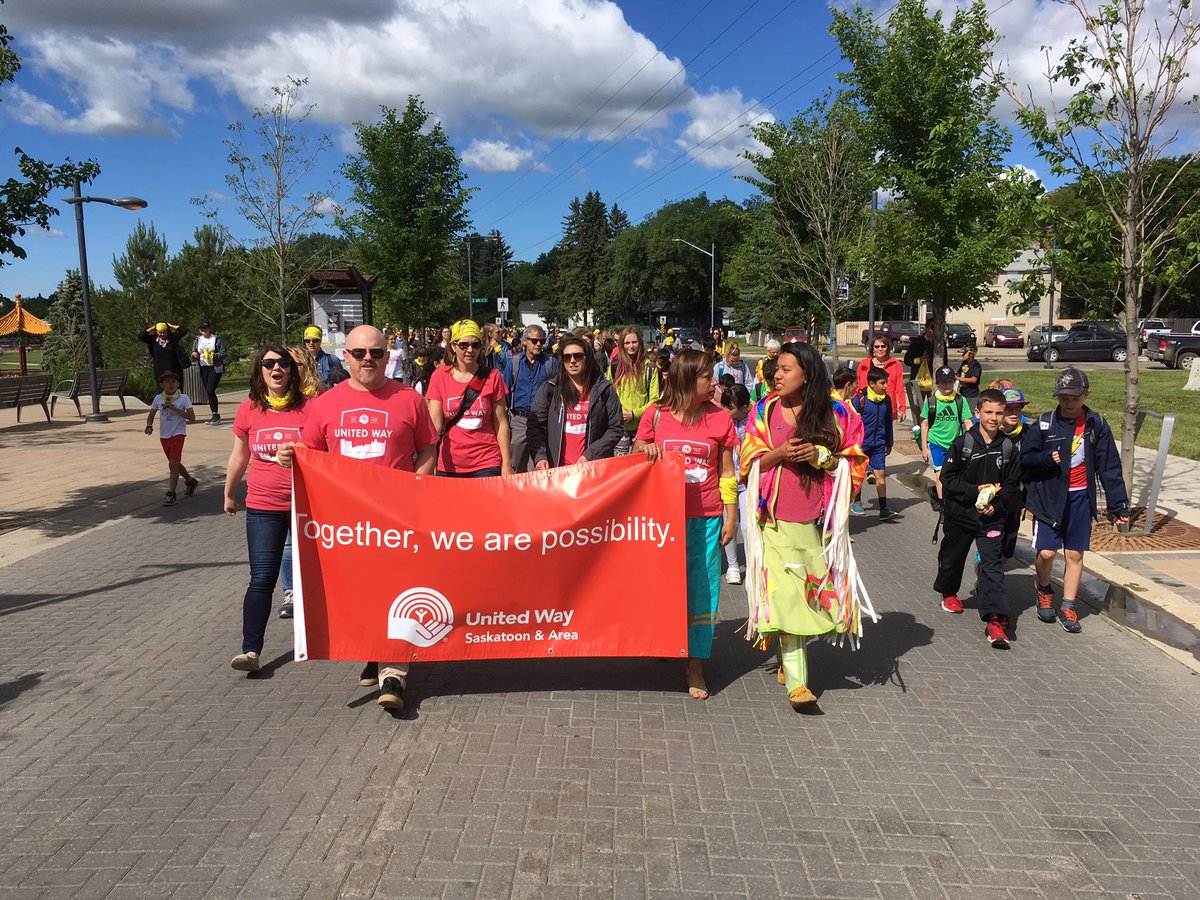 jennyplotzki's tweet photo. Proud to walk with @UnitedWayStoon at @RockUrRootsYXE #NationalAboriginalDay https://t.co/l9kEAlxYlY
