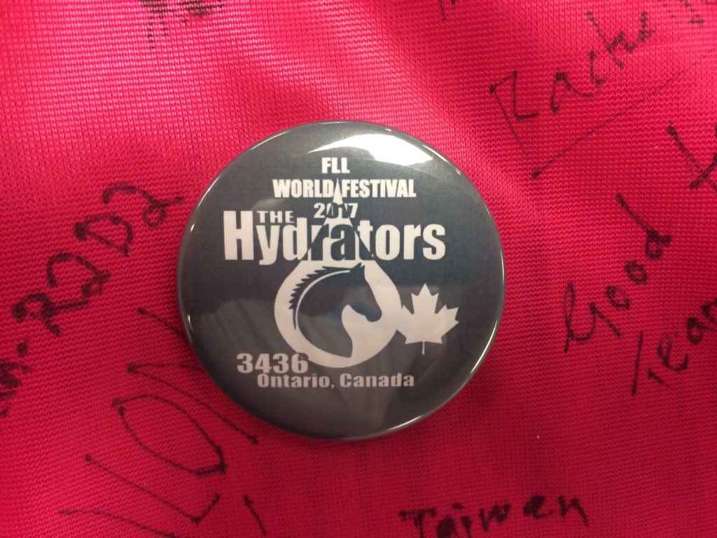 FLL_1920's tweet photo. Congratulations @hydrators3436 on your Global Innovation Award! It was great meeting you at @firstlegoleague Worlds in St. Louis. https://t.co/9b9TbiZ527