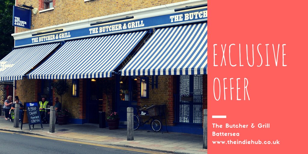 theindiehub_'s tweet image. Follow us + RT this post and we will send you an exclusive offer from the @BandGBattersea 🍔🍷#Battersea #SecretSpecialOffer😯