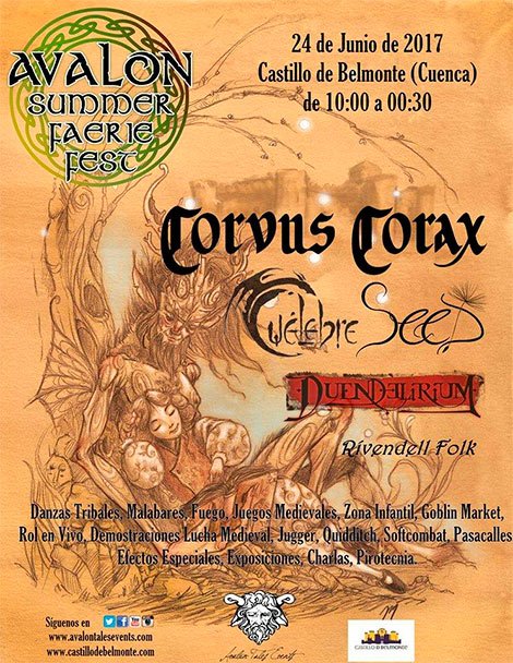 mariskalrock's tweet photo. ¿No tienes plan para el sábado? ¡Aún puedes comprar la entrada para el Avalon Summer Faerie Fest!: https://t.co/BeAwnQzY7g https://t.co/hMH5N3gufq