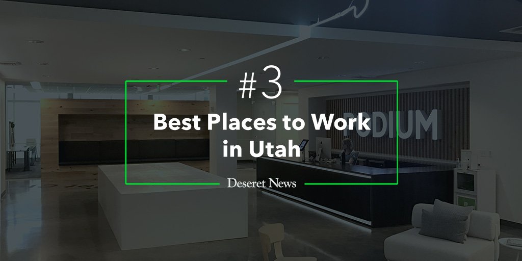 PodiumHQ's tweet image. We’re stoked to be named the 3rd best company to work for in Utah. Next year we’re gunning for the top spot. pdm.fyi/Zn9Peg