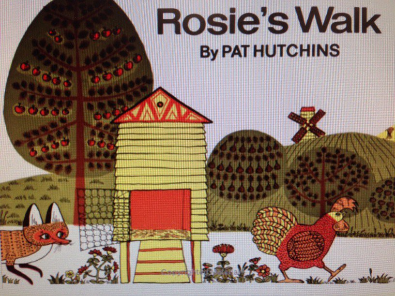 Happy Birthday Pat Hutchins! Her classic Rosie\s Walk is a must-have for young readers! Great for discussions ! 