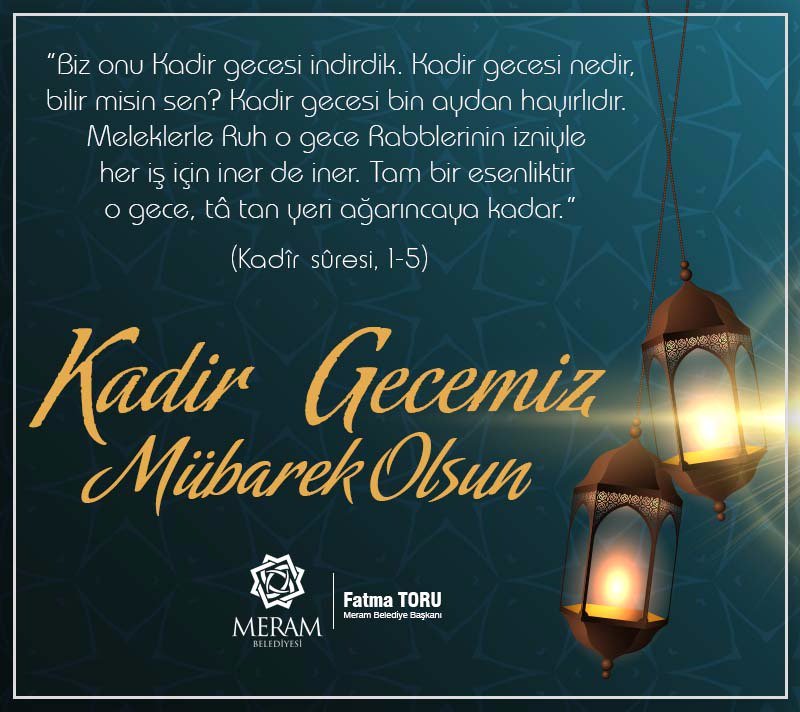 FatmaToru's tweet photo. Kadir Gecemiz mübarek olsun... https://t.co/kOJUKcL0ev
